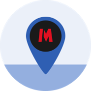 Visit us in store Metro Location icon