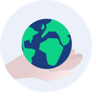 Map of the world icon
