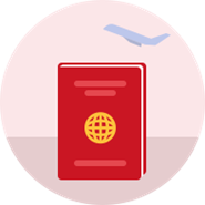 Red Passport icon