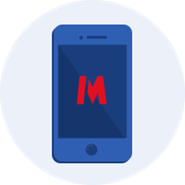 Metro blue smartphone version 2